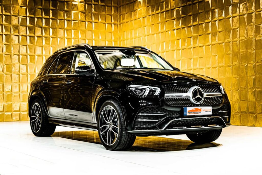 Yabancıdan Yabancıya, tax free car Mercedes-Benz GLE 400d 4Matic Obsidian Black (Taxfreecar, mavi plakalı araç)